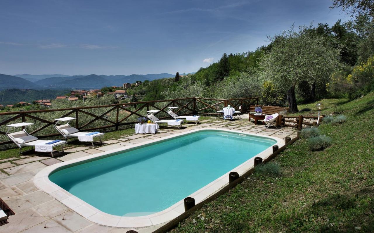 Villa Belli - Luxury Villa With Saltwater Swimmingpool Agnino Eksteriør bilde